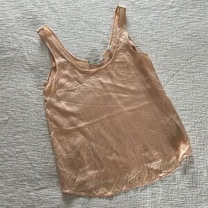 Vince peach silk camisole